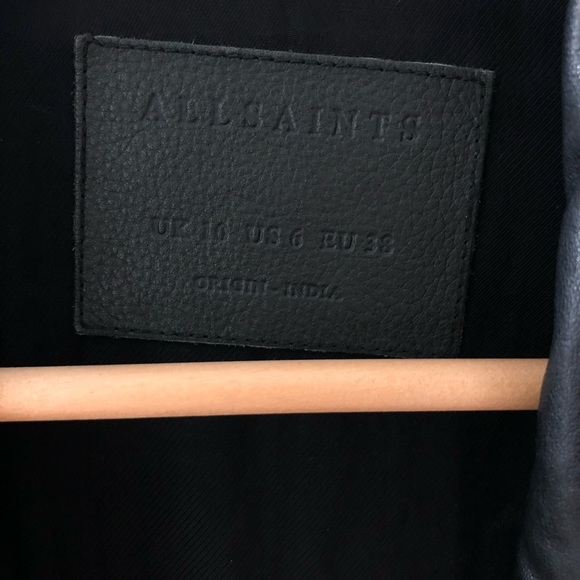 Black leather Jacket - Picture 3 of 4